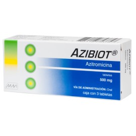 AZITROMICINA AZIBIOT TAB C/3 500 MG